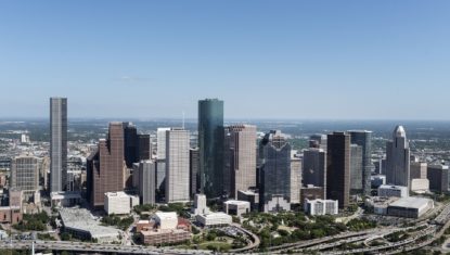 Skyline in Houston