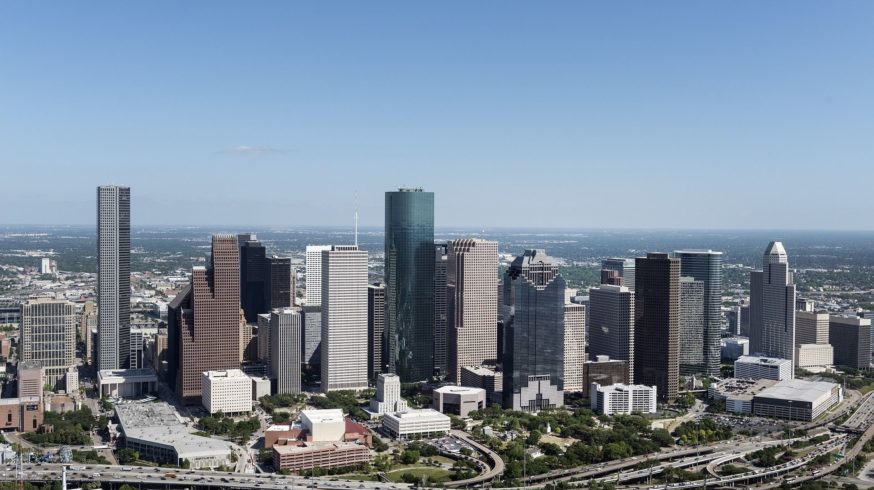 Skyline in Houston