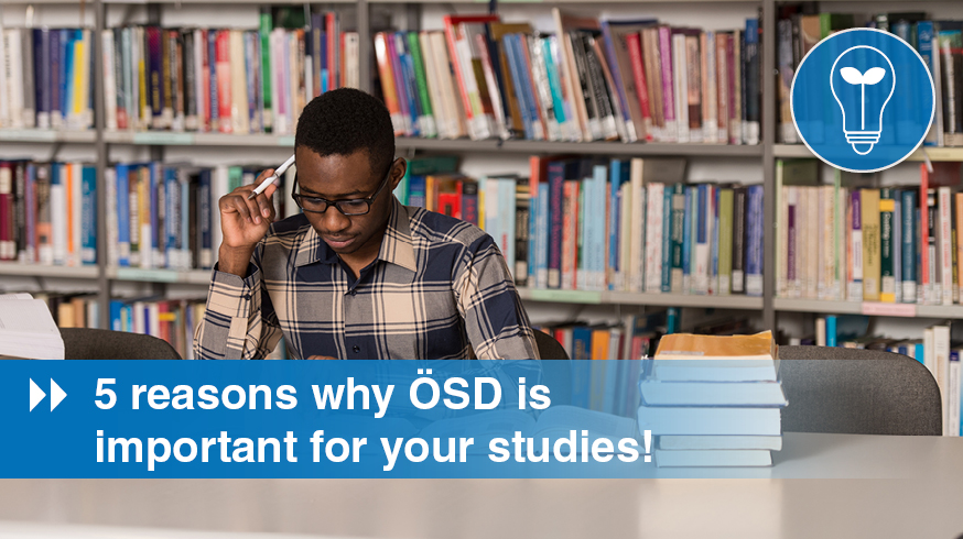 5 reasons why ÖSD is important for your studies!